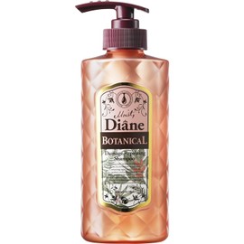 Moist Diane Natural & Organic Hair Shampoo with Pump, Hydrating Moisurizing Hair Shampoo for Dry, Damaged Hair, Sulfate & Silicon Free Japanese Haircare, Botanical Damage Repair 16.9 Fl Oz/500mL