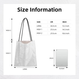 ArcDiary Hobo Bags for Women,Patterned Tote Bag,Large Capacity Shoulder Handbags with Inner Pockets