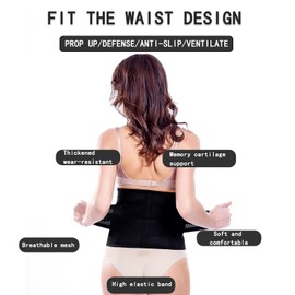 QFE Waist Trainer for Women Back Brace Postpartum Belly Band Lower Fat Support Braceabdominal Binder Post Surgery Belt Partum Stomach Compression Wrap Girdle Hip Trainer Bandit Shaper Trimmer Section