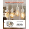 Hanging Light Cord Kit 16ft E26 Lamp Socket With On