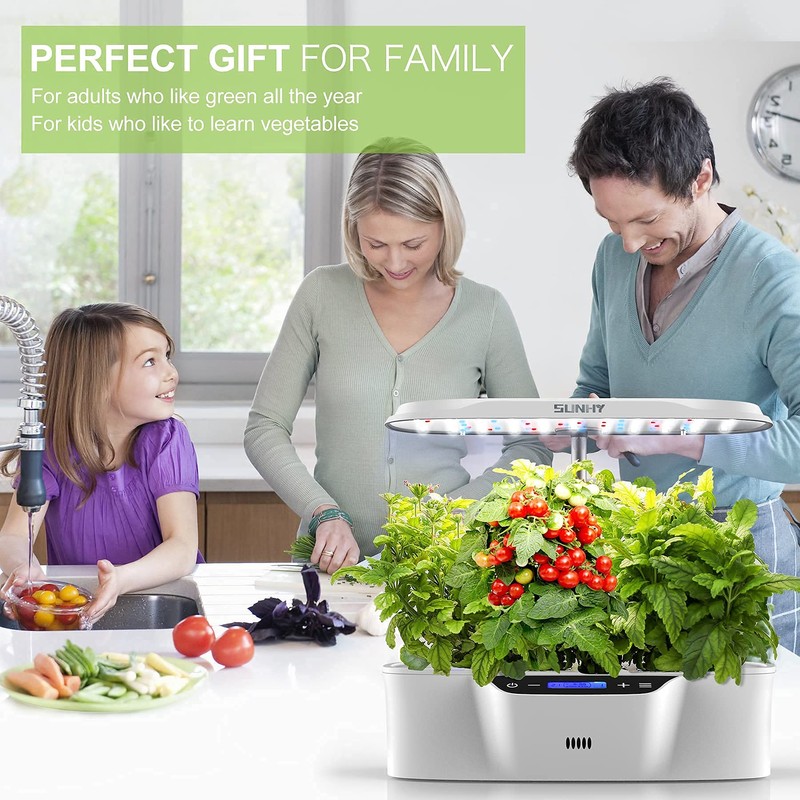 SUNHY Hydroponics Growing System, Indoor Hydroponic Garden Hydroponic Grow Kit