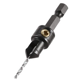 Trend Snappy 9.5mm Adjustable Countersink with 2mm HSS Drill, Perfect for Hardwoods, Quick Release System Compatible, SNAP/CS/4
