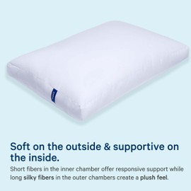 Casper Sleep Essential Pillow for Sleeping, King, White