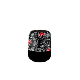 Celly x Keith Haring Bluetooth Speaker, Powerful 5W Self-supporting Bluetooth Stereo Speaker with Iconic Pattern, Portable Bluetooth Speaker with WiFi Connection