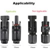 T TAKONE 2 Pieces MC4 Tool, Alloy MC4 Solar Plug