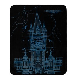 Universal Studios Frankenstein Manor Plush Blanket New With Tag