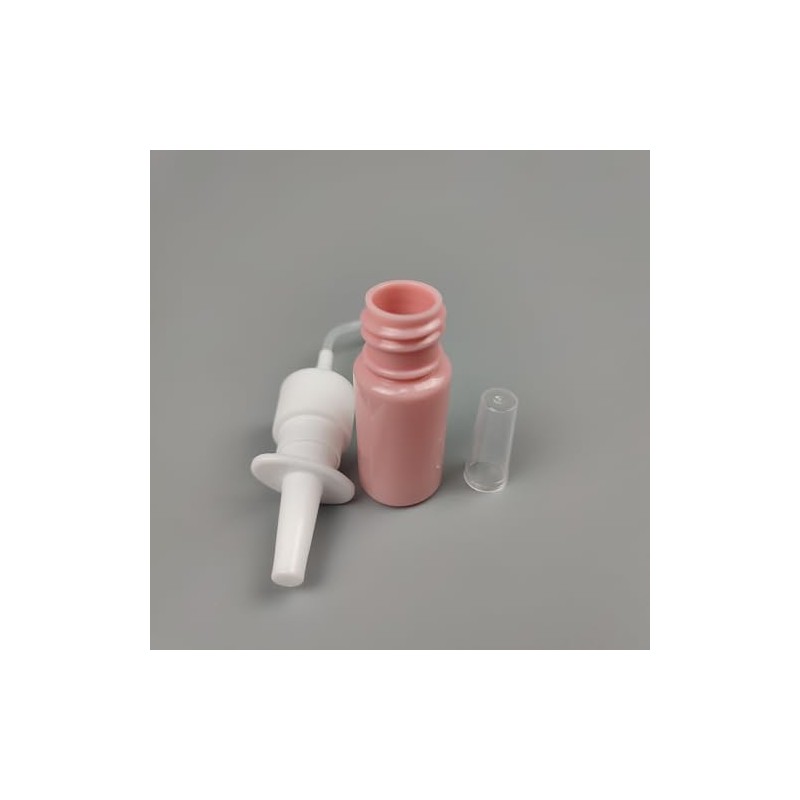 8 frascos atomizadores de nariz de 20 ml, rellenables, nasales,