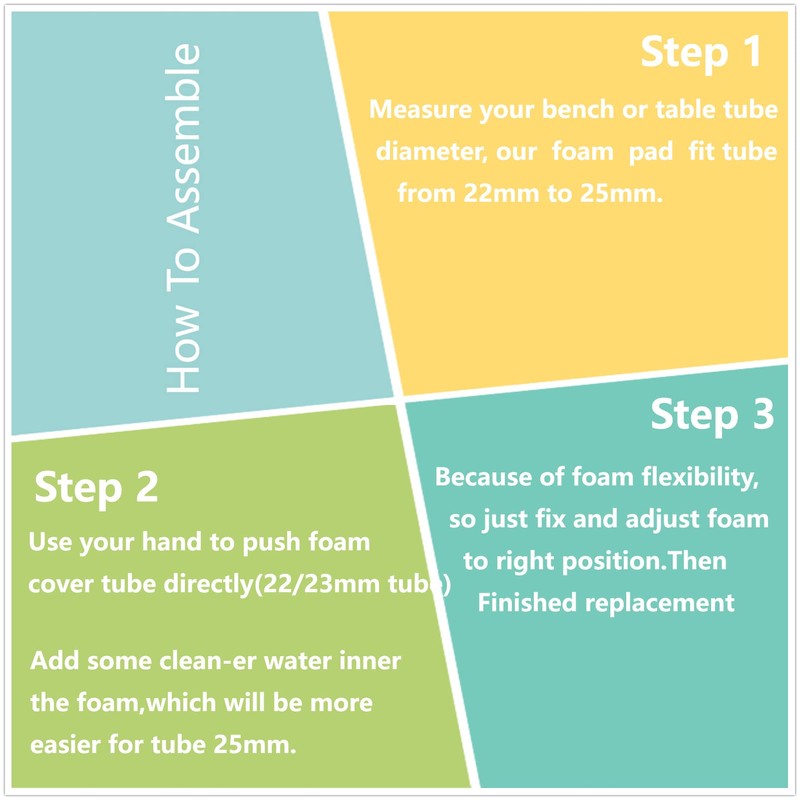 Foot Foam Pads Rollers Replacement,Replacement foam pads,Machine tube leg foam