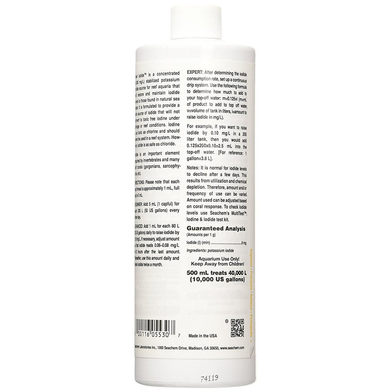 Seachem Reef Iodide