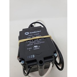 SOUTHWIRE 18900000 – 20 Amp GFCI Breaker, RV Module Panels Temp Boxes – Black GFCI Circuit Breaker w/Safe Plug Replacement & Reliable Power Protection for Indoor & Outdoor Use, 120V