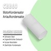 Iruihoo CBB60 75UF Starting Capacitor Capacitor Plug 450V 750µF Capacitor