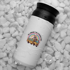 BAVAHA [3"x4"3pcs] All Aboard The Struggle Bus Sticker Funny Struggle Bus Sticker Anxiety Mental Health Sticker Inspirational Sticker Motivation Gift Decorations for Car Laptop Water Bottle Helmet