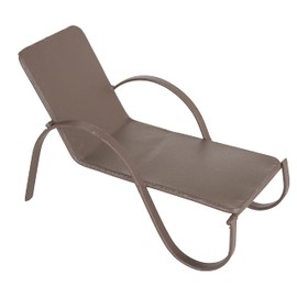 Lyss Miniature Lounger 1 Piece 11 x 5.5 x 6.6 cm Metal