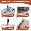 IWIWE WB24T10029 Range Surface Burner Control Switch Replacement for GE