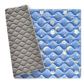 Premium Foam Baby Play Mat 50" X 50", Thick One-Piece Crawling Mat, Odorless Baby Mat Floor Mat, Non-Slip Cushioned Baby Playmat for Infants,Babies,Toddlers. Machine Washable for Easy Care.