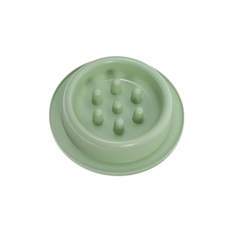 Comedero Lento Antiahogo para Perros Cuenco Grueso Resistente Diseño Antiderrames