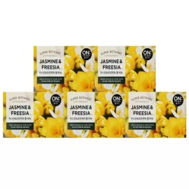 Super Bokanic 온더바디비누80g-5개(수퍼보카닉 쟈스민프리지아향) On The Body Soap 80g - 5 Pieces (Super Bokanic Jasmine Freesia Scent)