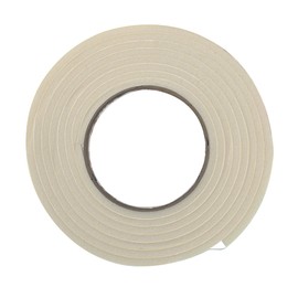 Frost King R338WH Sponge Rubber Foam Tape, 3/8" x 3/16" x 10', White