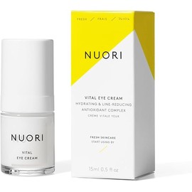 NUORI Vital Eye Cream | Light Weight, Hydrating Eye Cream, For All Skin Types, All Natural, 30 ml / 1 fl oz