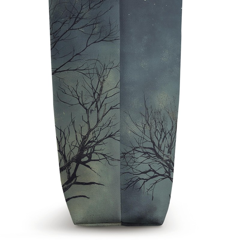 Raven Moon Crow Vintage Tote Bag