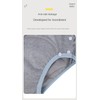Adult Cotton Incontinence Pants: Washable, Breathable, Adjustable, Leak-Proof, Elderly (Yellow,