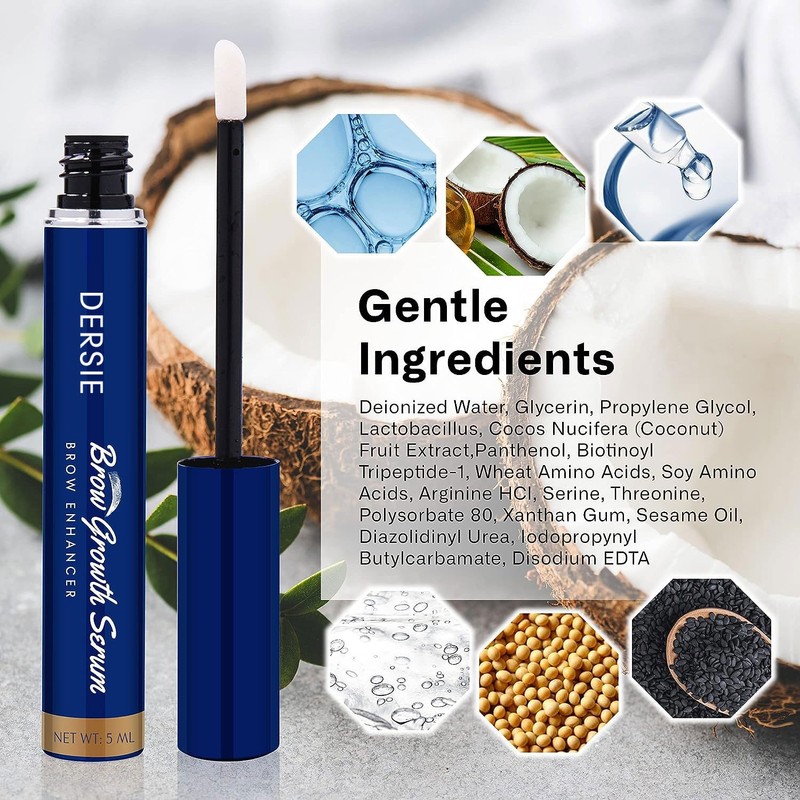 Rapid Brow Growth Serum for Thicker Brows in 4 Weeks,