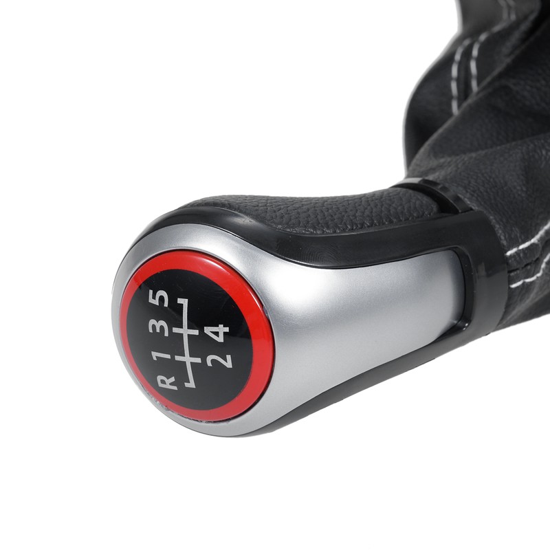 6 Speed Gear Shift Knobs Boot Cover Replacement for Golf