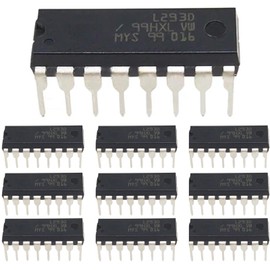 PENGLIN 10pcs L293 L293D 16 Pin IC Stepper Motor Driver Controller