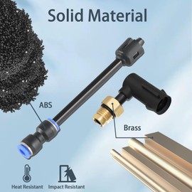 FUSCH 2 PCS Suspension Elbow Air Strut Repair Kits with Hoses Compatible with Jeep Grand Cherokee 2011-2020, Dodge Ram 1500 2011-2020 Replace#: 68084809AA