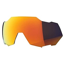 100% Speedtrap Replacement Glass Red