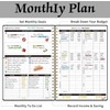 Budget Planner Account Book Monthly Expense Tracker, Saving Tracker, Debt
