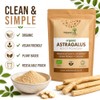 Natures Root Organic Astragalus Root Powder - 500g Herbal Supplement
