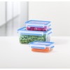 Tefal Master Seal Fresh Rectangle Food Storage, Clear/Blue, 1.6 Litre