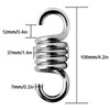 ABRVUAHM Hammock Spring 2pcs, Heavy duty Spring Stainless Steel Extension