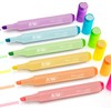 Ashton and Wright - ElectroGlide Triangular Highlighters - Pastel 6