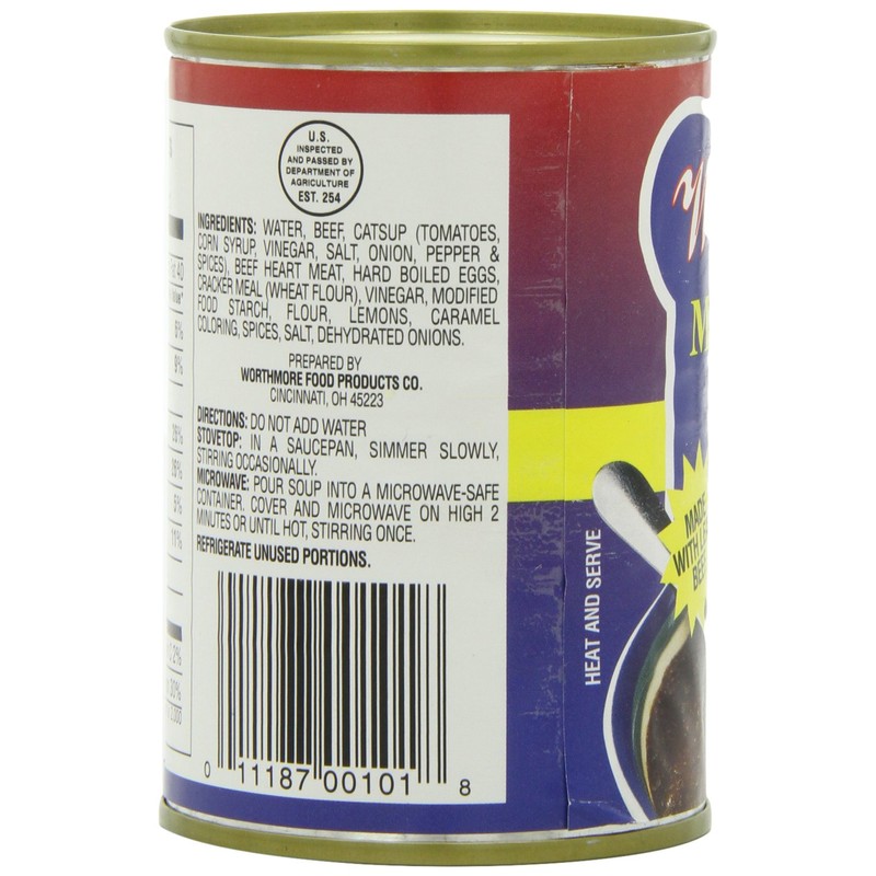 Worthmore Mock Turtle Soup, 10-ounces (Pack of12)