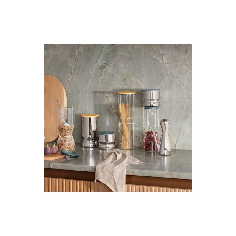 Georg Jensen Alfredo Large Canister 1.5L Glass & Green Georg