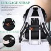 FENGDONG Laptop Backpack with USB Charging and Headphone fits 17.3