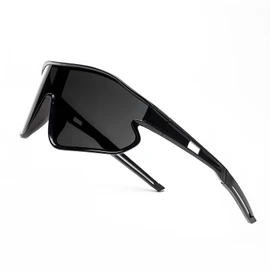 JOGVELO Children's Polarised Sunglasses, Youth Baseball Sunglasses for Boys Girls UV400 Sports Softball Running Cycling Glasses, black