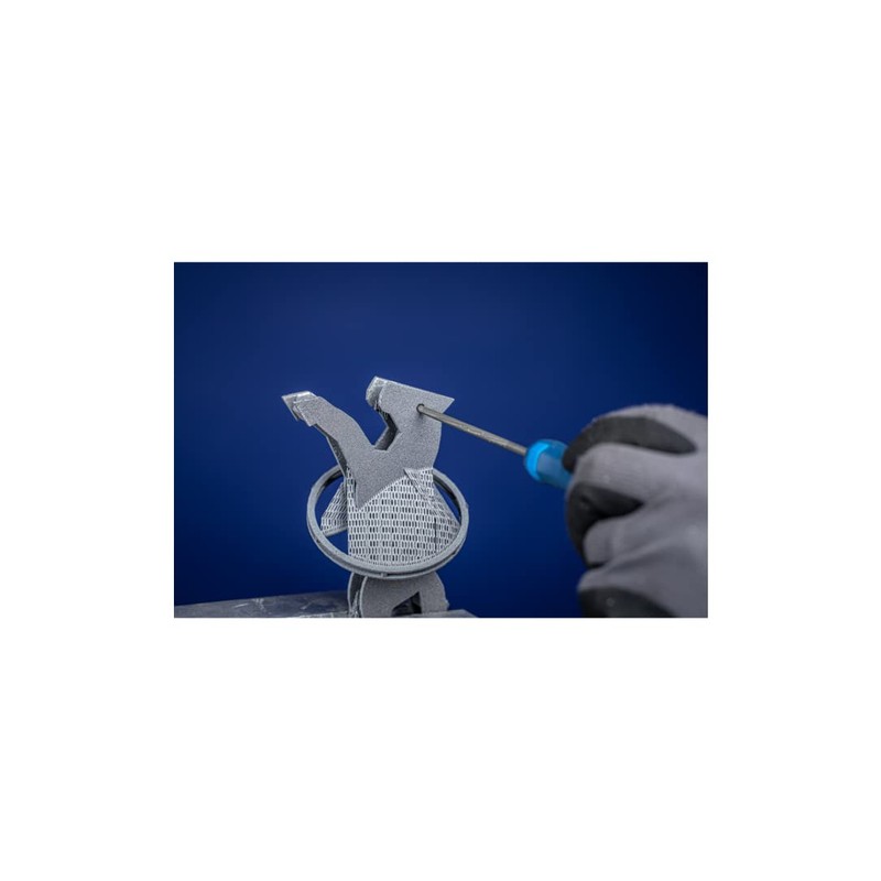 Pferd 11214206 Cut 1 Type Round File, Silver/Blue, 200 mm