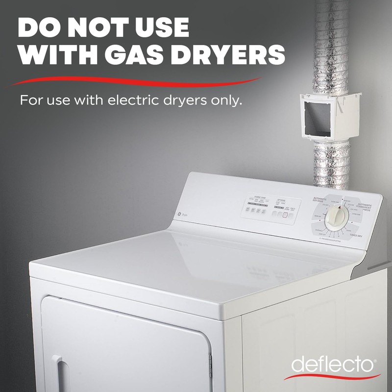 Deflecto Extra Heat Dryer Saver – Compatible with 4 inch