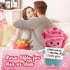 Leebbsin Romantic Rose Gift for Her Him, Couples I Love