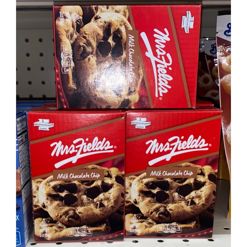 Mrs Fields (3) Mrs. Fields 3 Oz. Box of Cookies