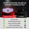 Sleeve Stars Tennis Elbow Brace Men & Women, 9"-23" (Single/Light
