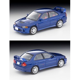 Tomica Limited Vintage Neo 1/64 LV-N186e Mitsubishi Lancer GSR Evolution IV Navy Blue Finished Product
