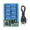 DC 12V 8CH DTMF Relay Phone Voice Decoder Remote Controller