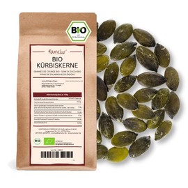 Kamelur Styrian Organic Pumpkin Seeds from Austria (1 kg) Pumpkin Seeds Organic Shellless Grown