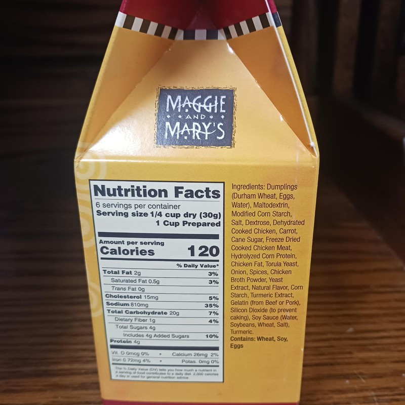 Maggie and Mary's Soup Mixes Chicken Dumpling