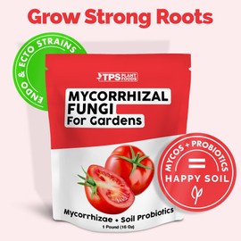 TPS NUTRIENTS Mycos for Transplanting and Established Garden Plants (16 Ounces)