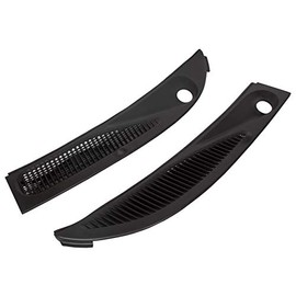 HECASA Right&Left Windshield Wiper Cowl Grille Panels Compatible with 1995-2003 Ford Explorer 1997-2001 Mercury Mountaineer 2001-2005 Ford Explorer Sport Trac